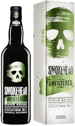 Smokehead UNFILTERED Islay Single Malt Scotch Whisky 46% Vol. 0,7l in Giftbox