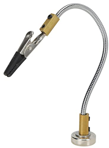 ANKROYU Löten helfenden Hände, Löten klemme mit Magnetfuß zur Befestigung auf dem Löttisch, Lötstationen klemme mit flexiblen Haltearm für Löt Leiterplatte, Helping Hands Welding Third Hand Tool
