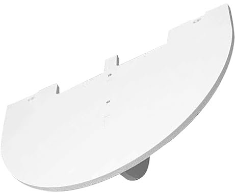 Cabilock Wall Mounted Router Holder and Projector Shelf, Semi-circle Design 2 Installation Accessories, Space-saving Storage Rack for Living Room and Bedroom Wireless Routers