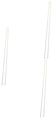 NUOBESTY 3 Rollen Blattkette Halskette farbige Haarspangen blatt kupfer DIY kette Kleidung für Männer Kostüme für Männer Kupferkette selber machen kreatives kupferkettendekor empfindlich