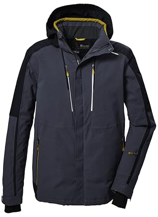 Killtec Herren Ksw 69 Mn Ski Jckt Skijacke/Funktionsjacke mit abzippbarer Kapuze und Schneefang