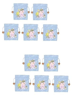 SOLUSTRE 10stücke Kreative Baumwoll Schmuckbeutel Mit Für Hochzeiten Und Partys Wiederverwendbare Geschenktaschen Für Süßigkeiten Schmuck Und Bastelarbeiten