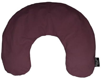 Mother Earth Pillows Small Triggerpoint Pillow for Neck and Shoulders (Eggplant - No Herbs Added)