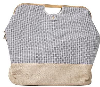 Prym 612557 Store & Travel Bag Canvas & Bamboo M, anthrazit