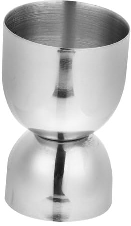 Amosfun Edelstahl Bell Jigger Für Cocktails Getränkemixer-Messer Bar-Jigger Mit Hohlen Unterseite Für Stabilität Und Einfache Reinigung