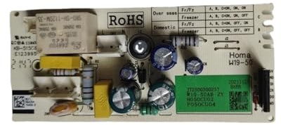 QCKRTAU Accesorios For Refrigerador, Tablero De Control De Refrigerador, Compatible con Homa, W19-50AB-ZY Circuito PCB W19-50 Piezas De Congelador Motehrboard De Refrigerador