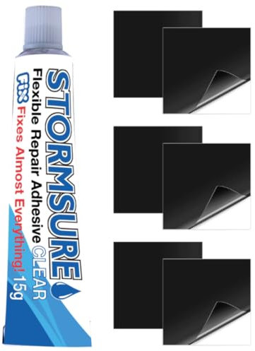 Hot Tub Repair Kit - Self Adhesive Repair For Boat - Kayak - Hot Tub - Swimming pool - Inflatable Spa - Waterproof PVC glue - All PVC Vinyl Material - Waterproof Super Sticky patch tape