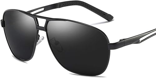 Gla Herren Sonnenbrille, Polarisiert, Uv400 Brille, Ultraleicht, Augenschutz, Sportbrille, Moderner Spiegel, Zum Laufen Radfahren Fahren Angeln Ski, B