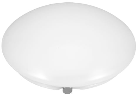 Gadpiparty White Light Covers for Ceiling Lights with PVC and Magnet Material Versatile Replacement for Bedroom and Home Lighting Elegant and Minimalist Design