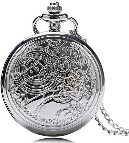Montre de Poche pour Homme, Vintage Neuf Argent à Quartz Montre de Poche, Cadeaux pour Homme – Jlyshop Montre de Poche