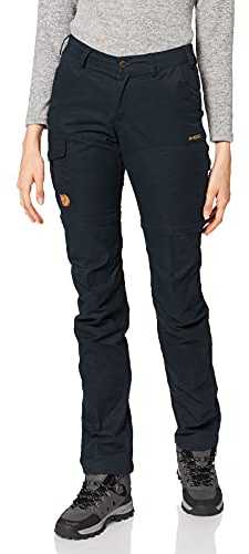 FJÄLLRÄVEN damsportbyxor Karla Pro Zip-off byxor W mörk marinblå 48 EU