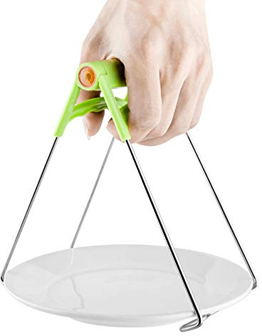 Bowl Gripper Hot Dish Lifter Hot Dish Tongs Foldable Hot Dish Kitchen Plate Gripper for Kitchen Restaurant Hotel Bakery Superior Quality and Creativedurable