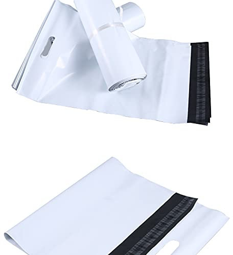 Versandbeutel Schwarze gelbe weiße Einkaufstasche Express-Tasche Selbstdichtung Klebstoff dicker wasserdichter Kunststoff Polyumhülle Postbeutel verpackte Tasche ( Color : 28x42x7cm 50Pcs )
