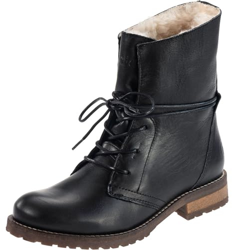 Palado Damen Stiefeletten Kasos – bequeme Boots Made in Portugal - warm gefütterte Stiefel - modische Winterschuhe