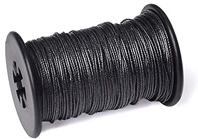 Bow String Serving Thread 30m 0.025 Nylon String Serving Thread replacement for Bowstring Archery Supplies Black