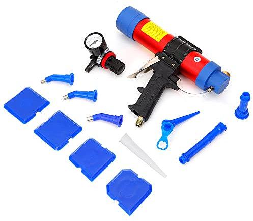 Kartuschenpistole Leichte Geschlossen Druckluft Kartuschen Presse Kartuschenpistole Silikonpistole Silikonspritz Mechanische Kartuschenpresse Für 310 Ml Kartuschen Geeignet