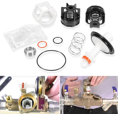 009M3 3/4 Total Repair Kit- Compatible Replacement for Watts LF009M3/009M3 Assembly - 0888527 888527 RK 009M3-T -Comprehensive Set for Seamless Maintenance