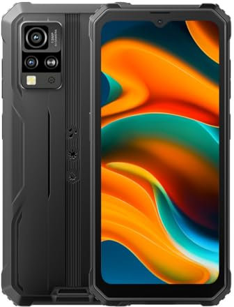 Blackview BV4800 - Smartphone HD da 6,5, 2 GB e 32 GB, fotocamera da 13 MP, batteria da 5180 mAh, Android Go, processore QuadCore, Nero