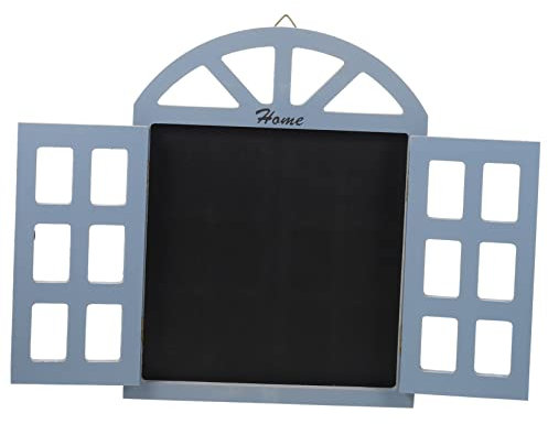 PRETYZOOM Simulationsfenstertafel dekoration write board gartenteppich Wandtafel restaurant Tafel für Kinder Kindertafel Retro-Zeichen-Tafel Holzfenstertafel für Shop Vintage Fenstertafel