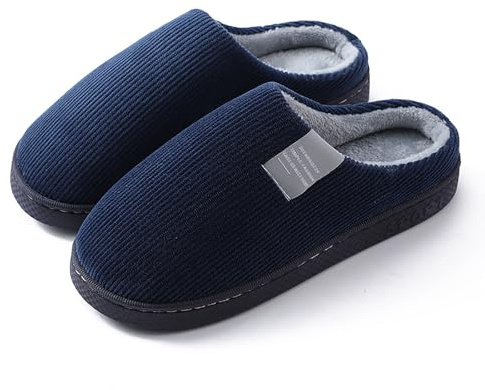 Milaloko Kvinnor Män Plysch Mjuka Tofflor Vinter Varm Slip On Hemma Anti-Skid Skor Inomhus Utomhus