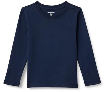 Amazon Essentials Boy's Long-Sleeve Cotton T-Shirts