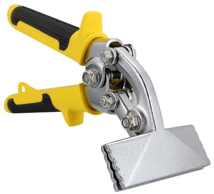 iplusmile Pince à Bordure Multifonctionnelle Outil pour Tôle Métallique avec Ergonomique Antidérapante pour Cintrage Aplatissement de Métaux