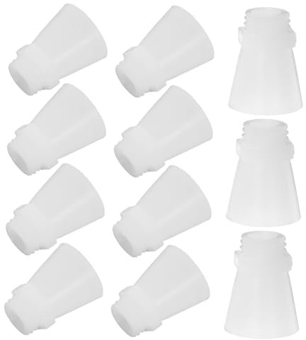 Ciieeo Ugelli per Estintori a Bocca Larga in Plastica a Tromba 50 Pezzi per Estintori da 1 Kg, Accessori Antincendio Resistenti per Uso Domestico e Ufficio