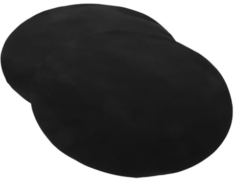 Levemolo 2 Pièces Tapis de Barbecue Rond Non Adhésif PTFE pour Cuisson Facile et Pratique pour Viandes Légumes et Plus