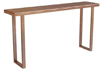 Bartabeller Hem Enkelt träbarbord Barhöjd Cocktailbord Vardagsrum Fest for Smala Utrymmen Bar Bordets Högbord(Medium)