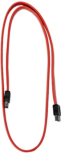 PremiumCord - Cavo Dati SATA 1,5/3,0 GBit/s, 0,5 m, Colore: Rosso