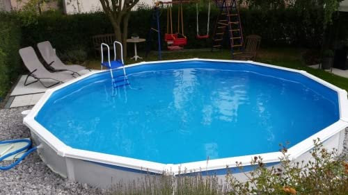 Stahlwandpool rund Karibik 5,40 x 1,20m