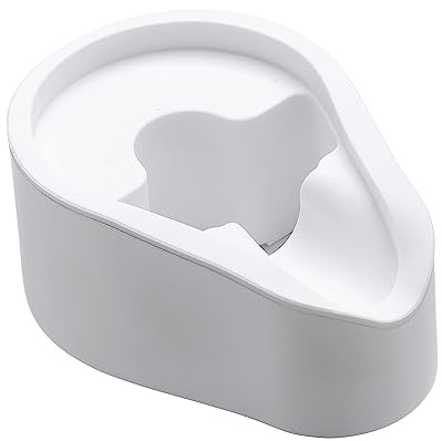 Normcore Portafilter Holder, Portafilter Tamping Station, 304 Stainless Steel With Silicon Espresso Holder Tamper Stand Fits 58mm Espresso Machines Portafilters, White