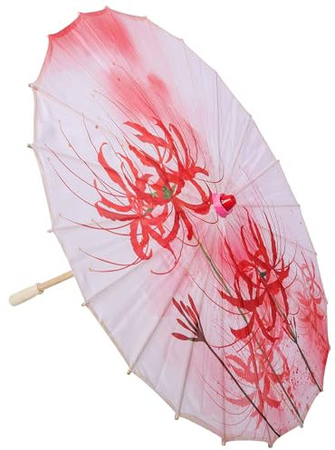 VALICLUD Vintage Regenschirm Kreativ Dekorativer Regenschirm Für Fotos Bühnenschirm Urlaubsschirm Dekor Mit Exquisitem Muster Klassisch Und Elegant Für Inneneinrichtung Und Veranstaltungen