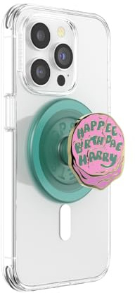 PopSockets Phone Grip for MagSafe, Magnetic Holder, Phone Stand, Harry Potter - Happee Birthdae Harry