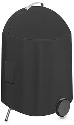 Weber Master Touch Grillabdeckung 57cm 600D Oxford für Weber Grill (Φ63x88cm) Wasserdicht Winddicht Schutzhülle für Gasgrill