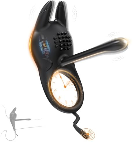 ZWFUN Penisring Vibrator mit 10 Vibrationsmodi - Paarresonanz und Stimulation Sexspielzeug für Paare und Männer Cockring Penisvibrator Erotikspielzeug für Paare – Sex Spielzeug die für Männer Paare