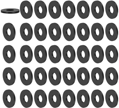PATIKIL Entretoise en Caoutchouc Polyvalente, 40 Pièces 12mm ID X 30 OD X 3mm T Rondelles D'Isolation Anti-Vibrations en Néoprène pour Boulons Hvac Accessoires de Voiture