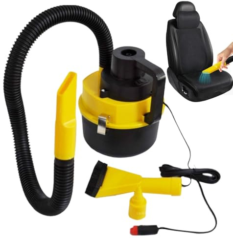 Huayeex Aspirateur de Voiture,Aspirateur Auto 120W pour Automobile | Appareil Main Portable pour Nettoyage Humide Sec avec Aspiration Puissante Et Souffleur Outils pour Accessoires Auto Contre