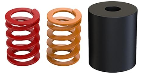 Amagogo Kit de Performance pour pédale de Frein, Ressort et Bloc d'amortissement, pièces de Rechange, Remplacement Stable, Mise à Niveau, Offre Une, B