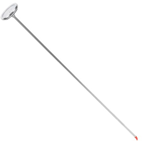 Parliky Thermomètre à Acier Inoxydable pour Compost Et Sol Instrument De Mesure Précis De Température Extérieure Détecteur c à c pour Jardinage Professionnel