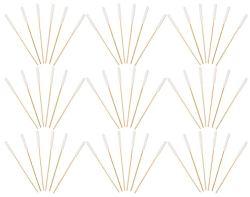 MERRYHAPY 500 Stück Haustier Wattestäbchen mit Holzgriff Sanfte Reinigung für Hunde Katzenohren Sicherer Ohr Augenpflege-baumwollstab für Welpen und Katzen Multipurpose Reinigungspinseln