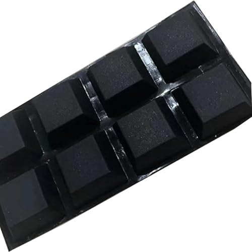 CaeorKvor 8Pcs Silicone Shock Absorbers Pad for Speakers with AntiSlip Properties to Minimize Vibrations and Movement Silicone Speakers Feet
