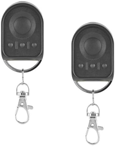 2PCS For Somfy Garage Door Remote Control Controller Replacement | Somfy KEYGO RTS Remote Control,433.42MHZ Universal Garage Door Opener for Somfy KEYGO RTS System