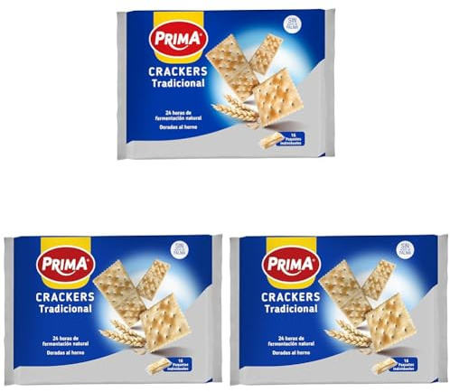 Prima Crackers Sabor Tradicional 500G (Paquete de 3)