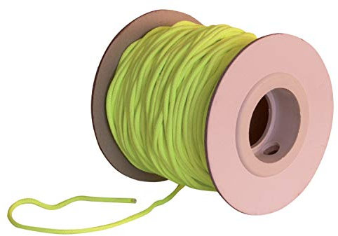Eurotrail abspannseil auf Rolle Fluor 50 Meter Nylon gelb