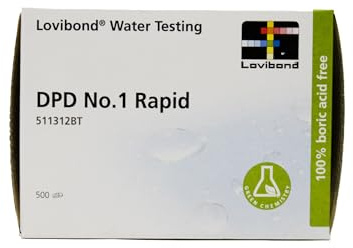 Lovibond - DPD Nr. 1 Schnelltest für freigesetztes Chlor für manuelle Tests 500 Stück