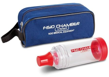 Tred Camera di Inalazione Anti-Statica con Boccaglio Fisiochamber Vision Plus, Multicolore