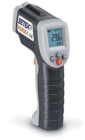 ZECA Thermomètre Infrarouge Laser