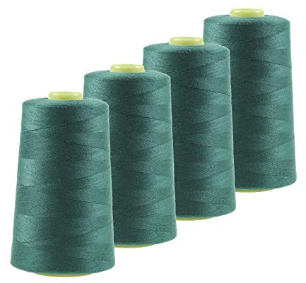 4 x 4572m Qualitäts Overlock-Garn Oeko-Tex Overlock-Nähgarn Farben 581 bis 620
