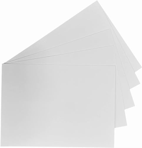 DJP A6 enkla indexrevisionskort, vykort tomt kort konst hantverk tjockt kort kort, 240 gsm (100)